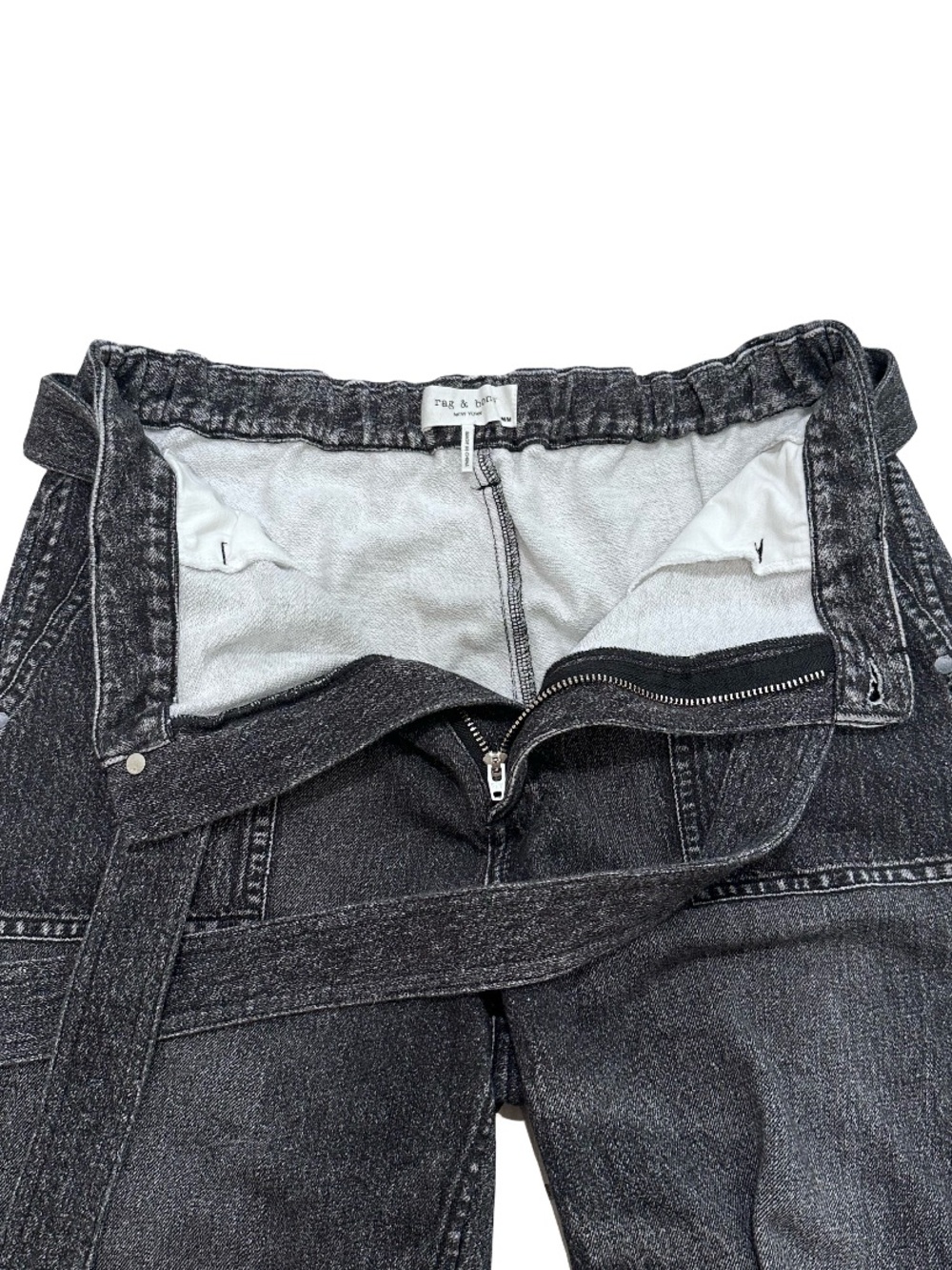 Rag & Bone Miramar Mia Cotton Terry Sweatpant Jeans - Picture 5 of 6